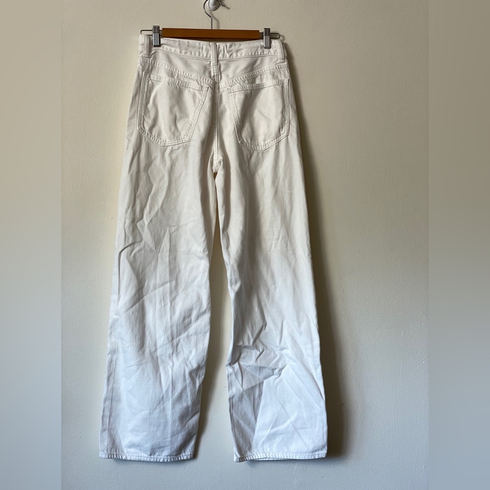 Madewell Low-Slung Baggy Jean Airy Denim
NU020 ivory wide leg coastal classic - Picture 13 of 16